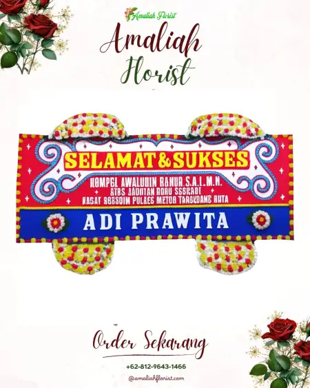 Papan Bunga Ucapan Selamat Bobotsari